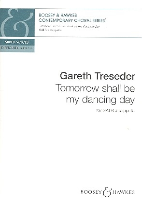 Tomorrow shall be my Dancing Day for mixed chorus a cappella score
