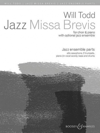 Jazz Missa brevis for mixed chorus and piano (jazz ensemble ad lib) parts for jazz ensemble
