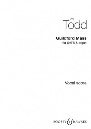 Guildford Mass for mixed chorus (SATB divisi) and organ vocal score (en)