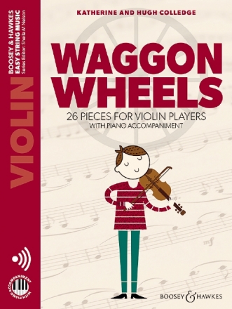 Waggon Wheels (+Online-Audio) for violin and piano