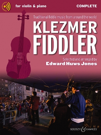 Klezmer Fiddler (+Online Audio) fr Violine (2 Violinen) und Klavier, Gitarre ad libitum