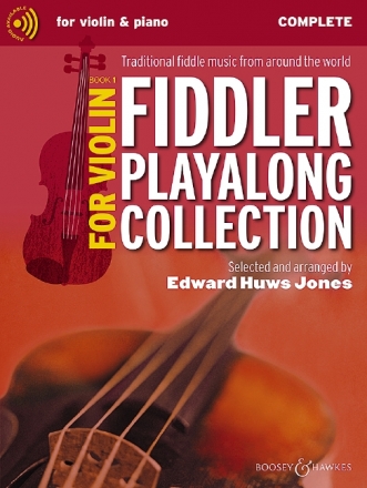 Fiddler Playalong Collection vol.1 (+Online Audio) for violin and piano