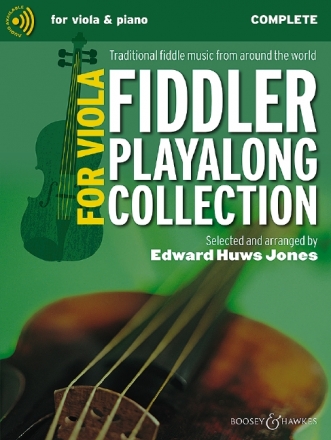 Fiddler Playalong Collection (+Online Audio) for viola (2 violas) and piano (guitar ad lib)