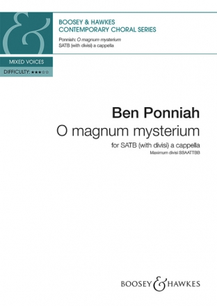 O magnum mysterium for mixed choir (with divisi) a cappella score
