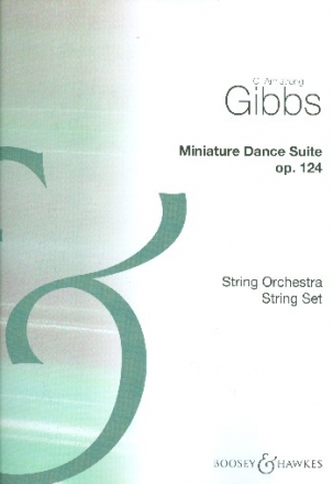 Miniature Dance Suite op.124 fr Streichorchester Stimmensatz (4-4-3-3-3)