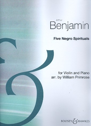 Fnf Negro Spirituals fr Violine und Klavier
