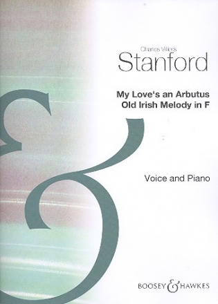 My Love's an Arbutus for low voice and piano