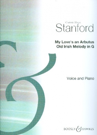 My Love's an Arbutus for medium-low voice and piano