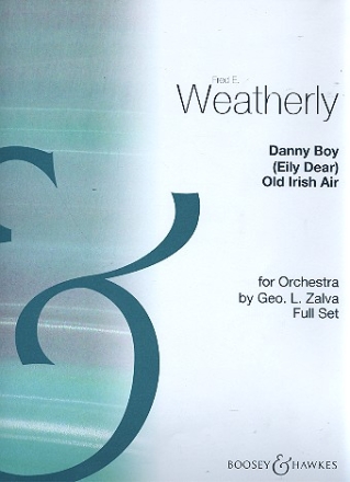Danny Boy for orchestra score and parts