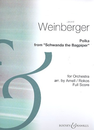Polka from Schwanda the Bagpiper for orchestra score