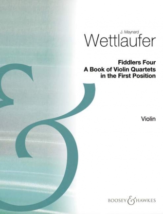 Fiddlers Four Vol. 1 fr 4 Violinen Spielpartitur