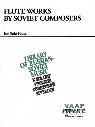 Flute Works by Soviet Composers for flute