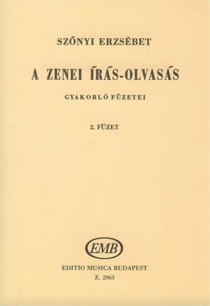 Sznyi Erzsbet A zenei rs-olvass gyakorl fzetei  Solfege