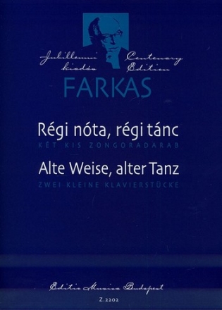 Alte Weise alter Tanz fr Klavier