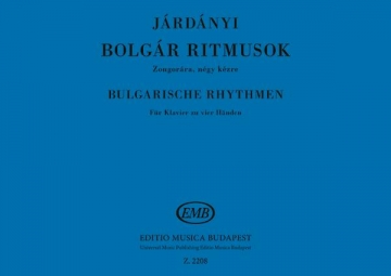 Z2208  Bulgarische Rhythmen fr Klavier zu 4 Hnden