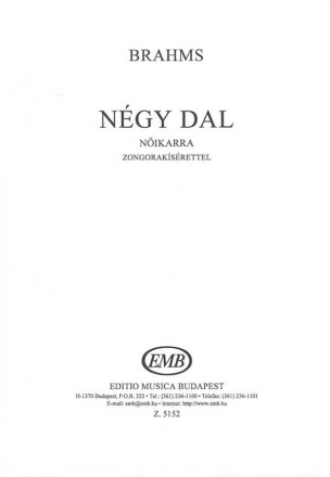 Ngy dal  Upper Voices and Accompaniment