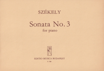 Szkely Endre Sonata No. 3  Piano