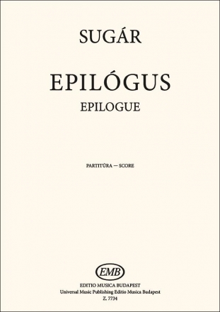 Z7734  Epilog for orchestra score and parts