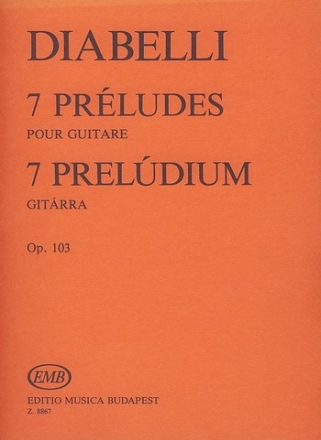 7 Prludes for guitar Guitar