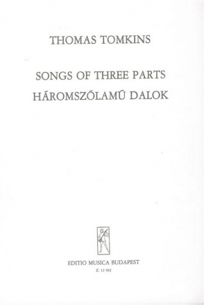 Songs of Three Parts  Mixed Voices