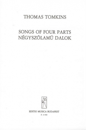 Songs of Four Parts  Mixed Voices
