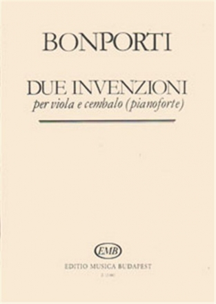 Due invenzioni per viola e cembalo (piano)