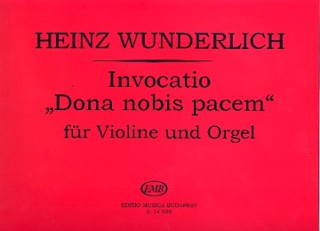 Invocatio Dona nobis pacem for violin and organ