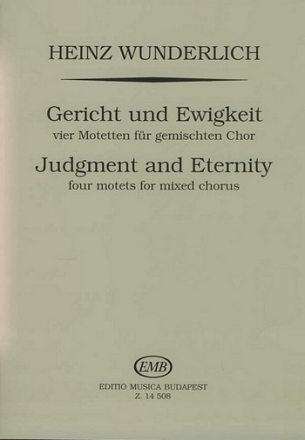 Judgment and Eternity fr gem Chor a cappella Partitur (dt/en)