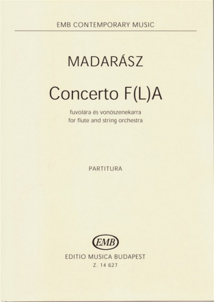 Concerto F(L)A for flute and string orchestra score