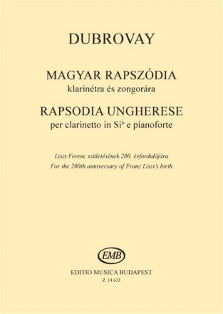 Ungarische Rhapsodie fr Klarinette und Klavier