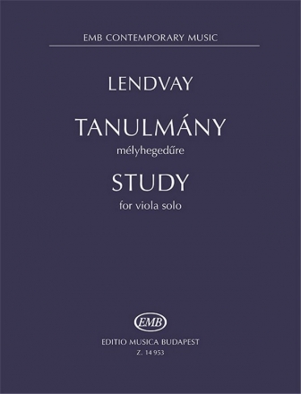Kamill Lendvay Study viola