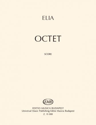 Z15088  Octet fr Kammerensemble score