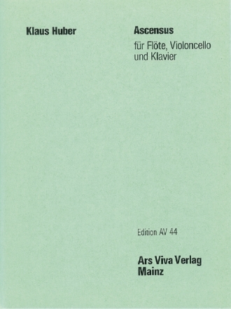 Ascensus fr Flte, Violoncello und Klavier Spielpartitur