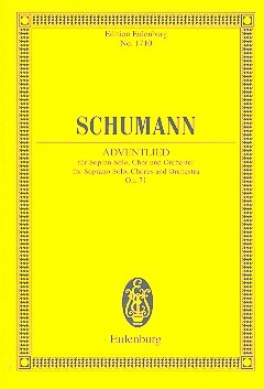 Adventlied op.71 fr Sopran, gem Chor und Orchester Studienpartitur