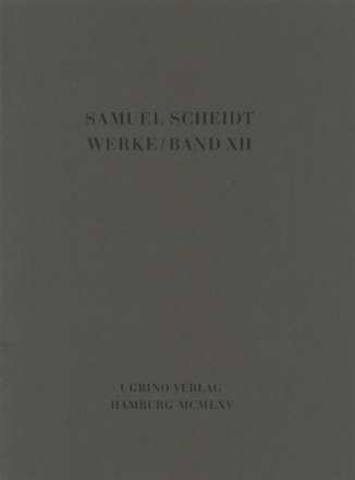 Geistliche Konzerte, Teil IV  Partitur