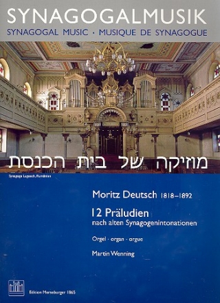 12 Prludien nach alten Synagogenintonationen fr Orgel