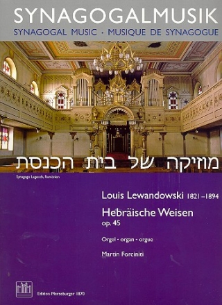 Hebrische Weisen op.45 fr Orgel