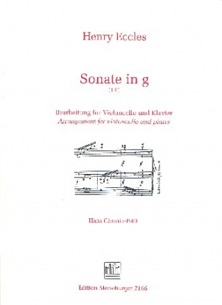 Sonate g-Moll fr Violoncello und Klavier
