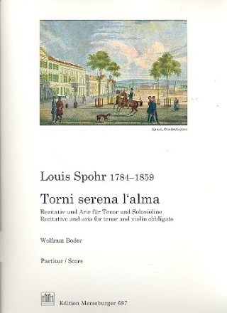 Torni serena l'alma WoO76 fr Tenor, Violine und Orchester Partitur