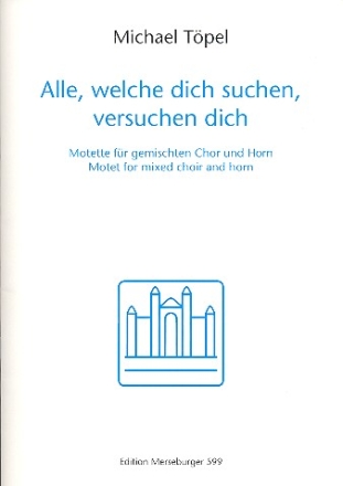 Alle welche dich suchen versuchen dich fr gem Chor und Horn Partitur