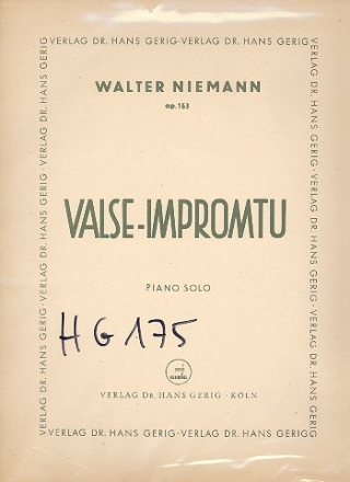 Valse Impromptu op.183 fr Klavier