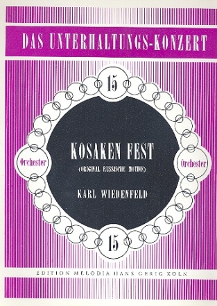 Kosakenfest: fr Salonorchester