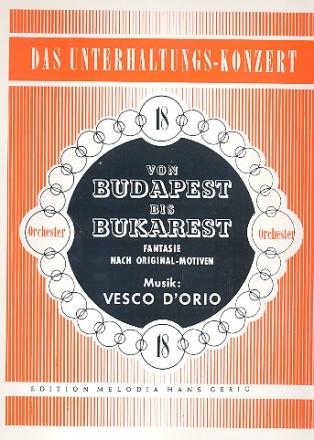 Von Budapest bis Bukarest fr Salonorchester