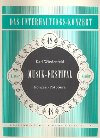 Musik-Festival: Potpourri fr Klavier