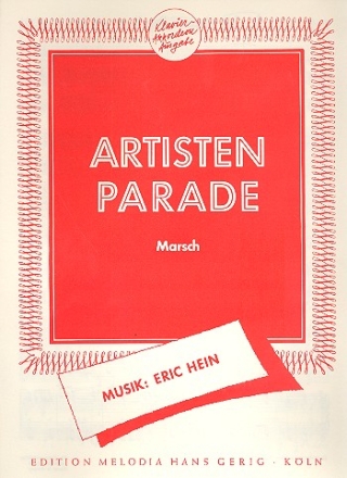 Artisten-Parade fr Klavier