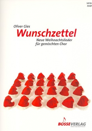 Wunschzettel fr gem Chor a cappella Partitur