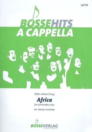 Africa fr gem Chor (SATB) a cappella Partitur