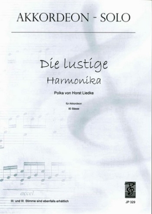 Liedtke, Horst Die lustige Harmonika Akkordeon