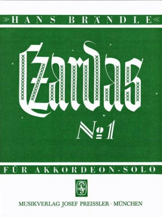 Hans Brndle Czardas Nr. 1 Akkordeon