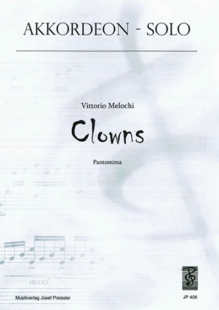 Vittorio Melochi Clowns Akkordeon